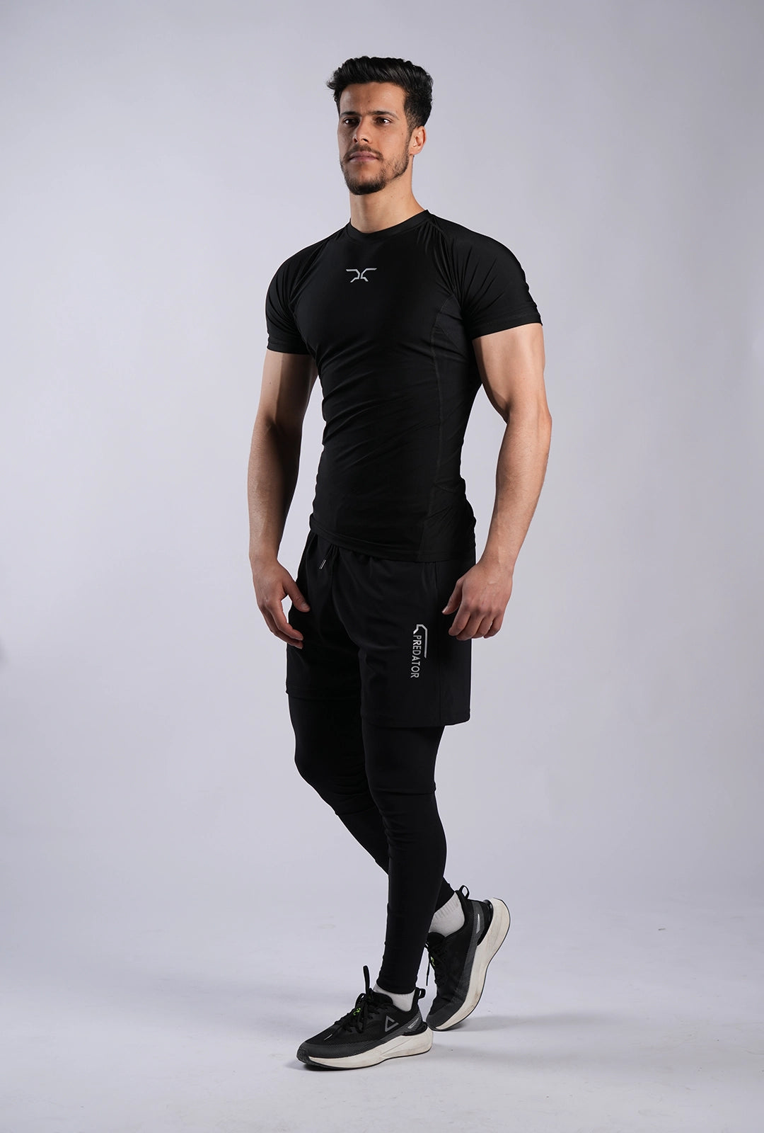 Training Combo - Technical Compression T-Shirt + Fusion Shorts + Legging