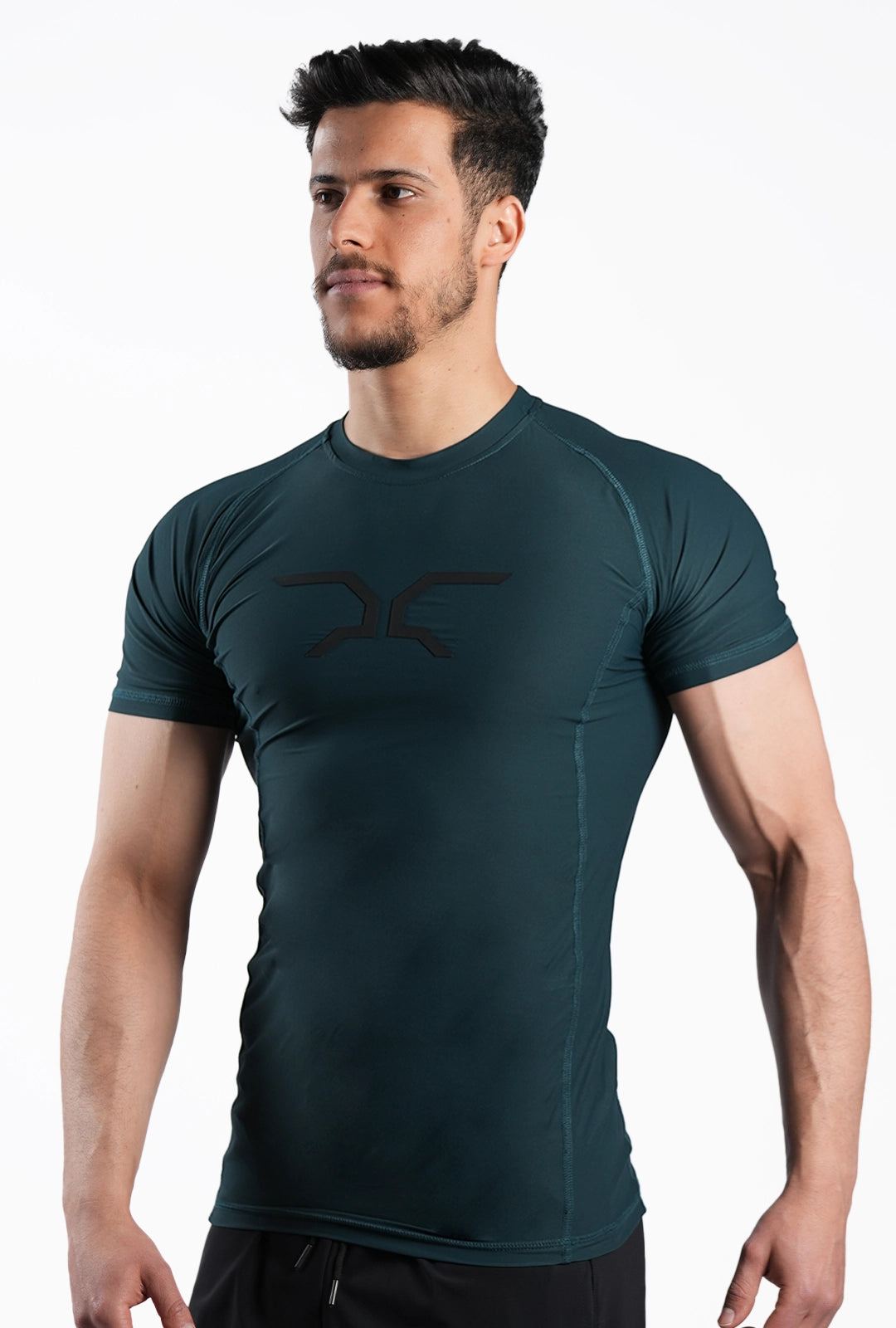 Elite Compression T-Shirt - Deep Green