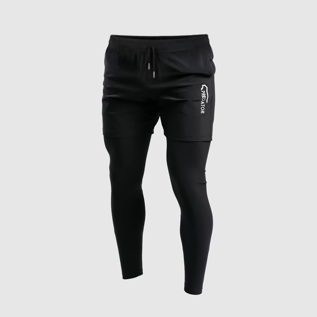 Gym Bro Starter Pack V2: Technical Compression T-Shirt + Fusion Shorts + Legging